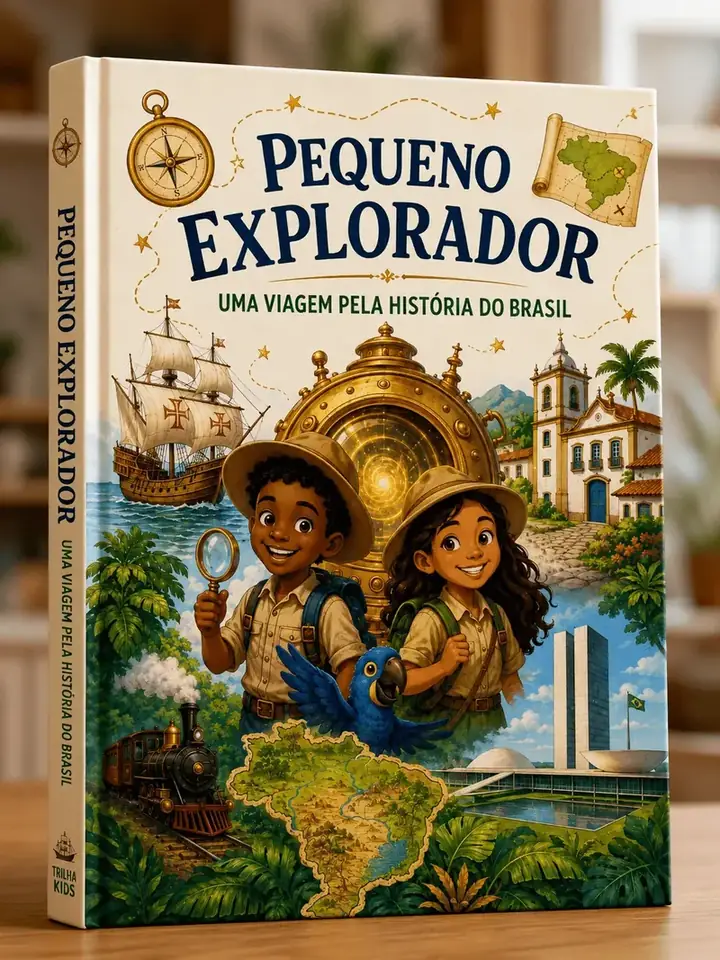 Livro Pequeno Explorador — Uma Viagem pela História do Brasil